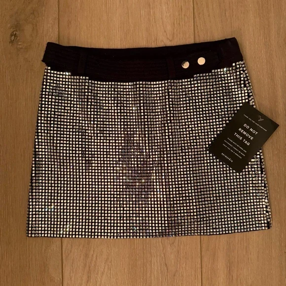 Retrofete Delta Embellished Skirt